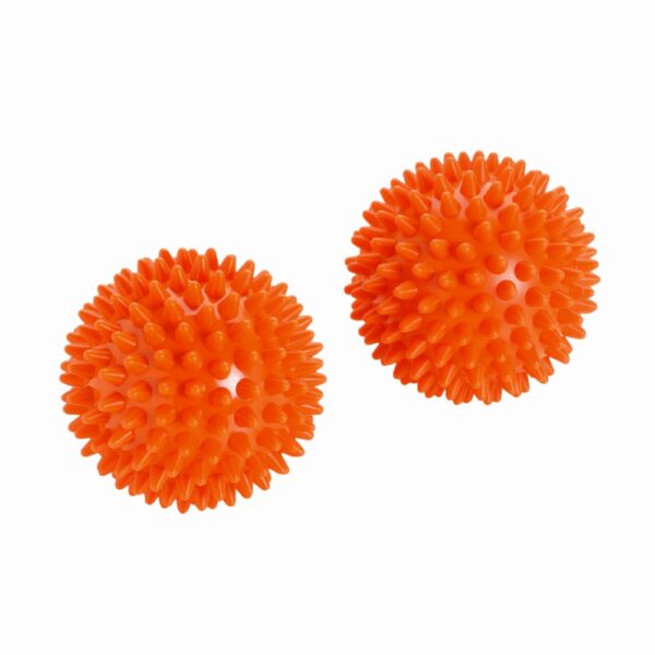 Mehka REFLEX žogica ježek 8cm – oranžna_par
