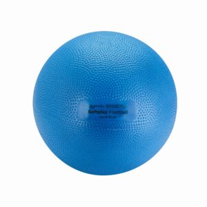 Žoga za nogomet PVC - modra 200 gr. (1)