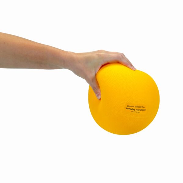 Žoga za rokomet PVC - rumena 180 gr.